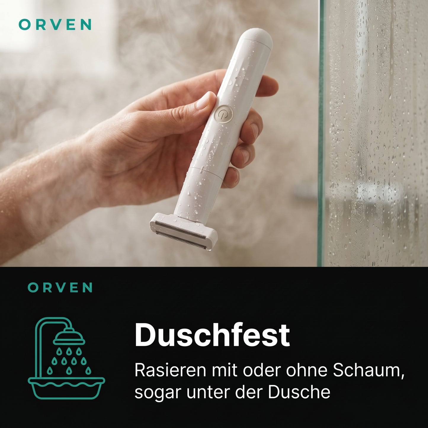 Elektrischer Körper- und Intimrasierer