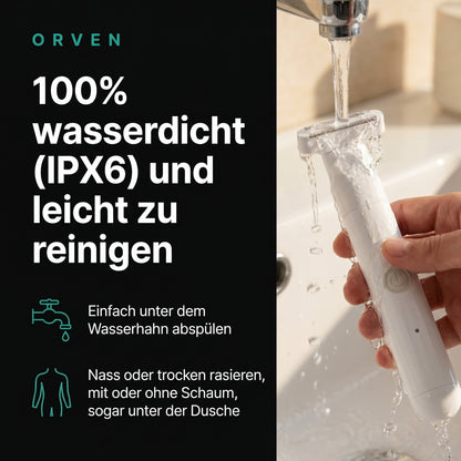 Elektrischer Körper- und Intimrasierer