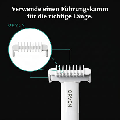 Elektrischer Körper- und Intimrasierer