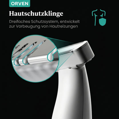 Elektrischer Körper- und Intimrasierer
