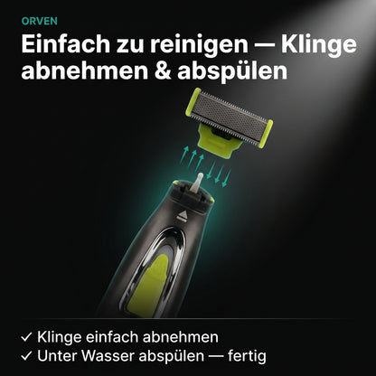 ORVEN TRIMMER für Gesicht, Körper und Intimbereich
