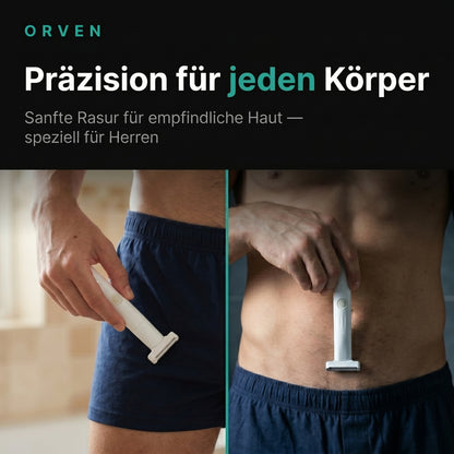 Elektrischer Körper- und Intimrasierer