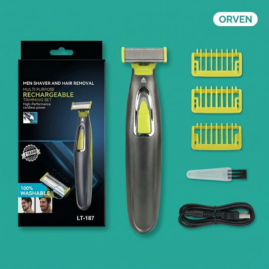 ORVEN-TRIMMER für Gesicht, Körper und Intimbereich